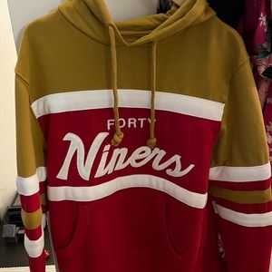 Mitchell & Ness 49ers hoodie